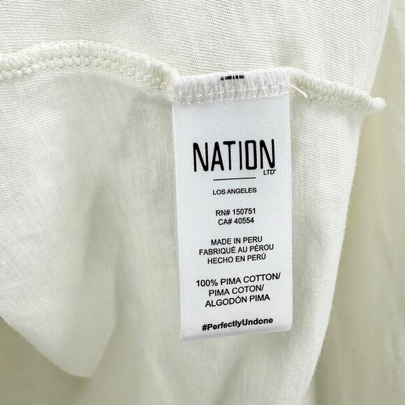 Nation LTD Quintana Yoked Top Sz M - Picture 10 of 12
